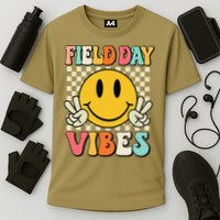 Field Day Vibes Funny For Teacher Happy Field Day 2025 1 Gift Performance Shirt