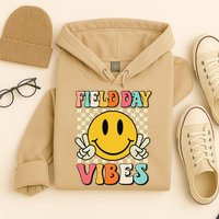 Field Day Vibes Funny For Teacher Happy Field Day 2025 1 Gift Hoodie