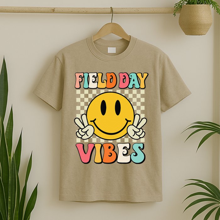 Field Day Vibes Funny For Teacher Happy Field Day 2025 1 Gift T-Shirt