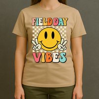 Field Day Vibes Funny For Teacher Happy Field Day 2025 1 Gift T-Shirt