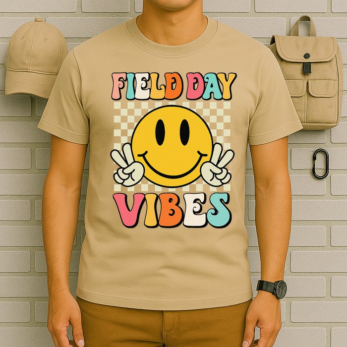 Field Day Vibes Funny For Teacher Happy Field Day 2025 1 Gift T-Shirt