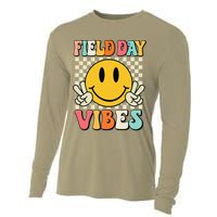 Field Day Vibes Funny For Teacher Happy Field Day 2025 1 Gift Cooling Performance Long Sleeve Crew