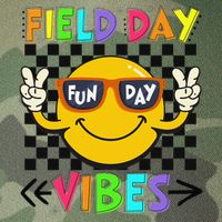 Field Day Vibes 2025 Happy Field Day Vibes Teacher Legacy Tie Dye Trucker Hat