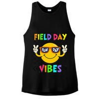 Field Day Vibes 2025 Happy Field Day Vibes Teacher Ladies PosiCharge Tri-Blend Wicking Tank