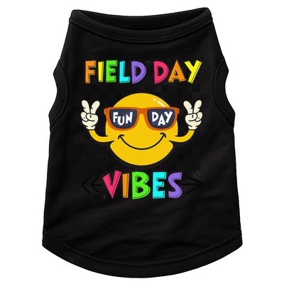 Field Day Vibes 2025 Happy Field Day Vibes Teacher Doggie Tank