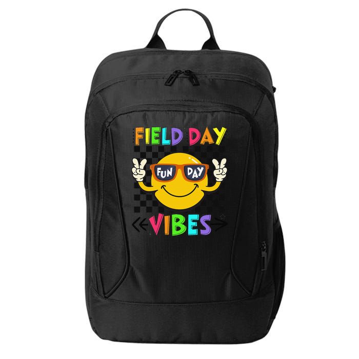 Field Day Vibes 2025 Happy Field Day Vibes Teacher City Backpack