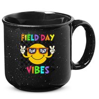 Field Day Vibes 2025 Happy Field Day Vibes Teacher 15oz Campfire Ceramic Mug