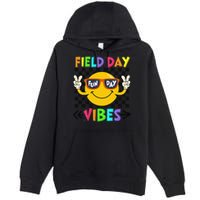 Field Day Vibes 2025 Happy Field Day Vibes Teacher Premium Pullover Hoodie
