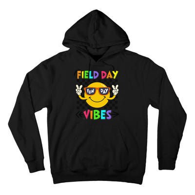 Field Day Vibes 2025 Happy Field Day Vibes Teacher Tall Hoodie