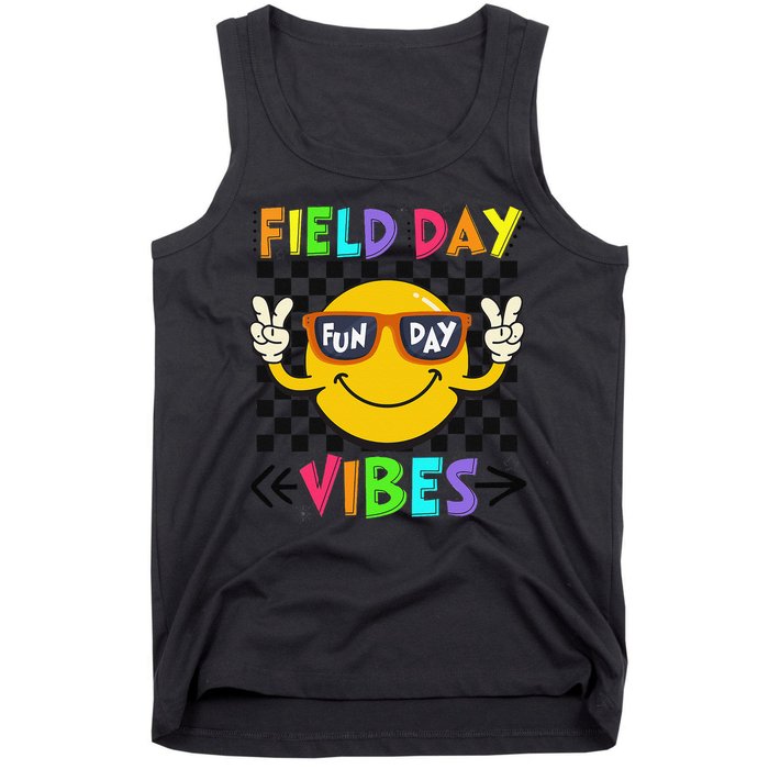 Field Day Vibes 2025 Happy Field Day Vibes Teacher Tank Top