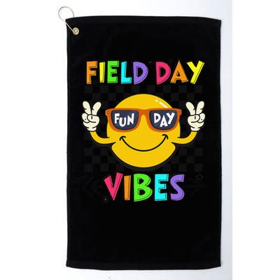 Field Day Vibes 2025 Happy Field Day Vibes Teacher Golf Towel