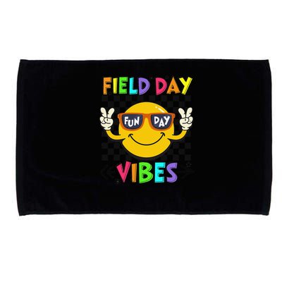 Field Day Vibes 2025 Happy Field Day Vibes Teacher Microfiber Hand Towel