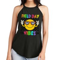 Field Day Vibes 2025 Happy Field Day Vibes Teacher Women's Perfect Tri Rocker Tank