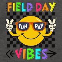 Field Day Vibes 2025 Happy Field Day Vibes Teacher Vector Backpack