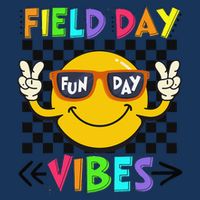 Field Day Vibes 2025 Happy Field Day Vibes Teacher Infant Baby Jersey Bodysuit