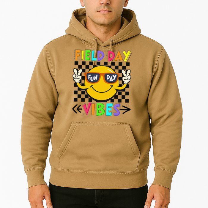 Field Day Vibes 2025 Happy Field Day Vibes Teacher Hoodie