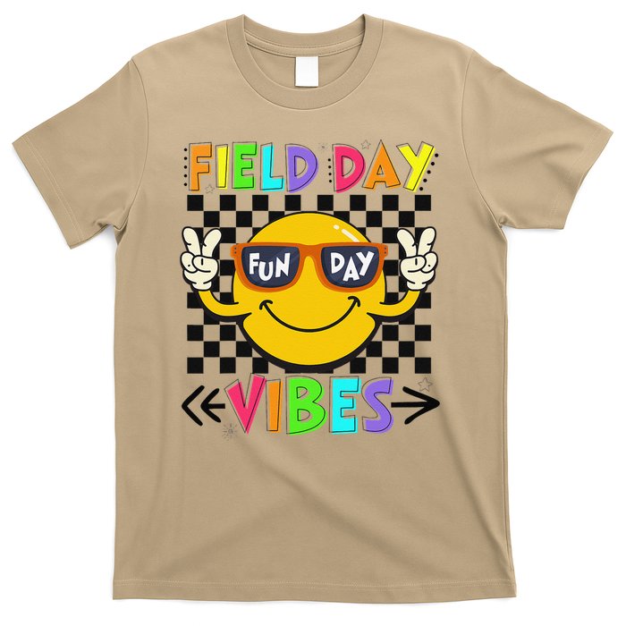 Field Day Vibes 2025 Happy Field Day Vibes Teacher T-Shirt