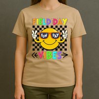 Field Day Vibes 2025 Happy Field Day Vibes Teacher T-Shirt