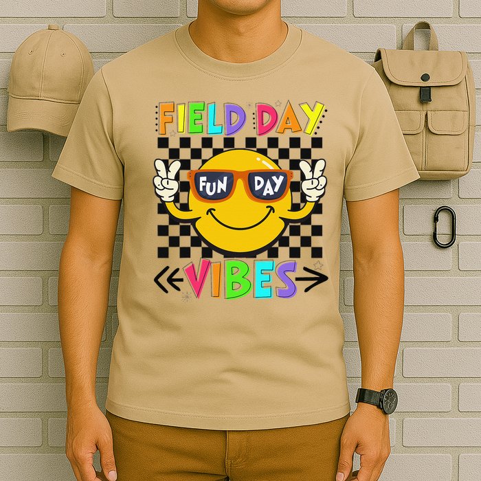 Field Day Vibes 2025 Happy Field Day Vibes Teacher T-Shirt