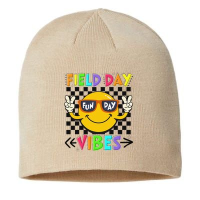 Field Day Vibes 2025 Happy Field Day Vibes Teacher Sustainable Beanie