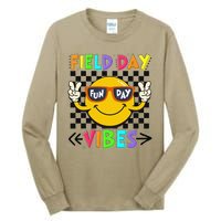 Field Day Vibes 2025 Happy Field Day Vibes Teacher Tall Long Sleeve T-Shirt