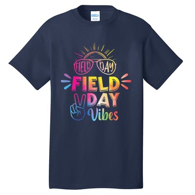 Field Day Vibes 2024 Funny Field Day Vibes Funny Teacher Tall T-Shirt