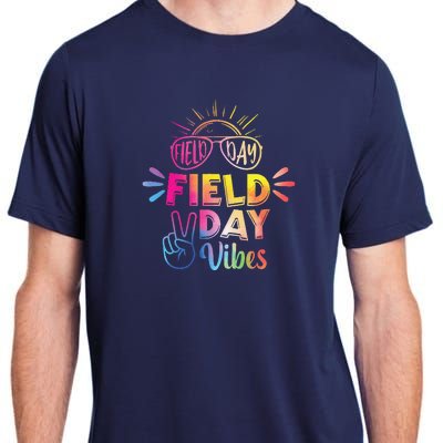 Field Day Vibes 2024 Funny Field Day Vibes Funny Teacher Adult ChromaSoft Performance T-Shirt