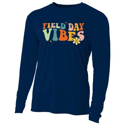 Field Day Vibes Funny Gifts Teacher Field Day 2024 Cooling Performance Long Sleeve Crew