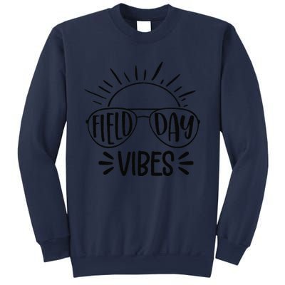 Field Day Vibes Funny Summer Glasses Teacher Field Day Sweatshirt