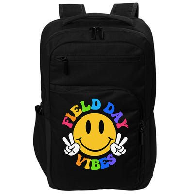 Field Day Vibes Funny For Teacher Happy Field Day 2025 Gift Impact Tech Backpack