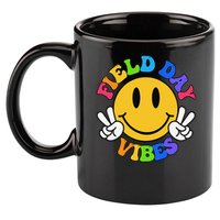Field Day Vibes Funny For Teacher Happy Field Day 2025 Gift 11oz C Handle Ceramic Mug