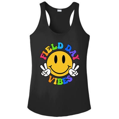 Field Day Vibes Funny For Teacher Happy Field Day 2025 Gift Ladies PosiCharge Competitor Racerback Tank