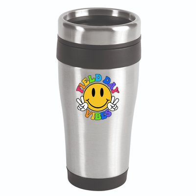 Field Day Vibes Funny For Teacher Happy Field Day 2025 Gift 16oz Travel Tumbler