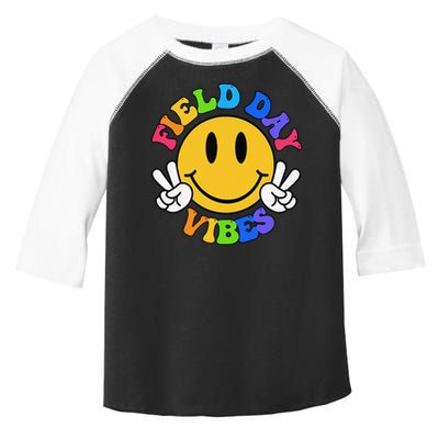 Field Day Vibes Funny For Teacher Happy Field Day 2025 Gift Toddler Fine Jersey T-Shirt