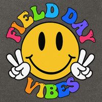 Field Day Vibes Funny For Teacher Happy Field Day 2025 Gift Cotton Canvas Backpack