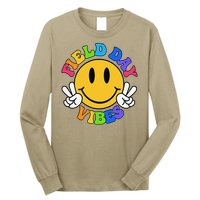 Field Day Vibes Funny For Teacher Happy Field Day 2025 Gift Long Sleeve Shirt