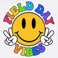 Field Day Vibes Funny For Teacher Happy Field Day 2025 Gift Garment-Dyed Sweatshirt