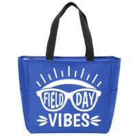 Field Day Vibes Last Day Of School Field Day Teacher And Gift Zip Tote Bag