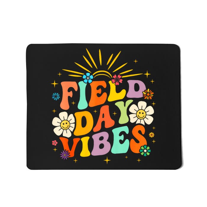 Field Day Vibes Funny Groovy Teacher Field Day 2024 Mousepad