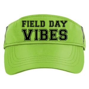 Field Day Vibes School Sport Teams Students Teachers Gift Cool Gift Adult Drive Performance Visor