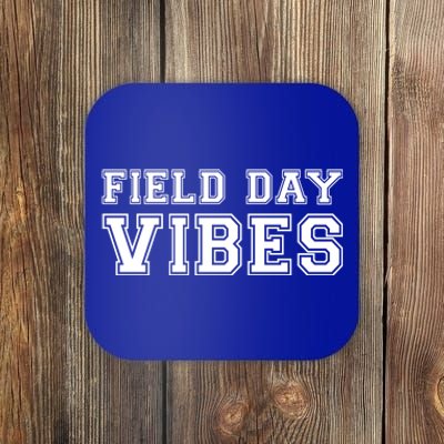 Field Day Vibes School Sport Teams Students Teachers Gift Cool Gift Coaster