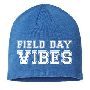 Field Day Vibes School Sport Teams Students Teachers Gift Cool Gift Sustainable Beanie