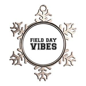 Field Day Vibes School Sport Teams Students Teachers Gift Cool Gift Metallic Star Ornament