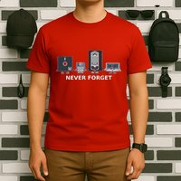 Floppy Disk Vhs Cassette Never Forget Geek History T-Shirt