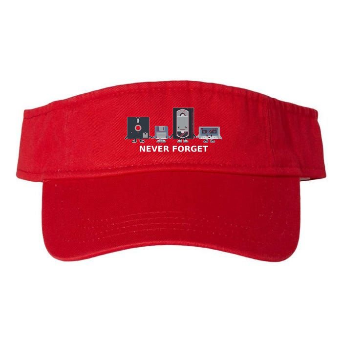 Floppy Disk Vhs Cassette Never Forget Geek History Visor