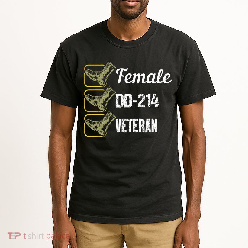 Female Dd214 Veteran Tall T-Shirt