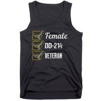 Female Dd214 Veteran Tank Top