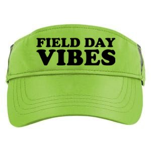 Field Day Vibes School Sport Teams Students Teachers Gift Adult Drive Performance Visor