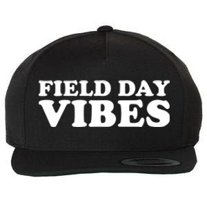 Field Day Vibes School Sport Teams Students Teachers Gift Wool Snapback Cap