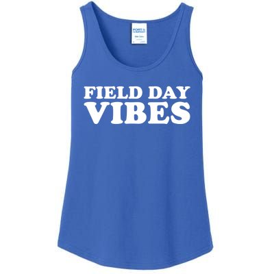 Field Day Vibes School Sport Teams Students Teachers Gift Ladies Essential Tank